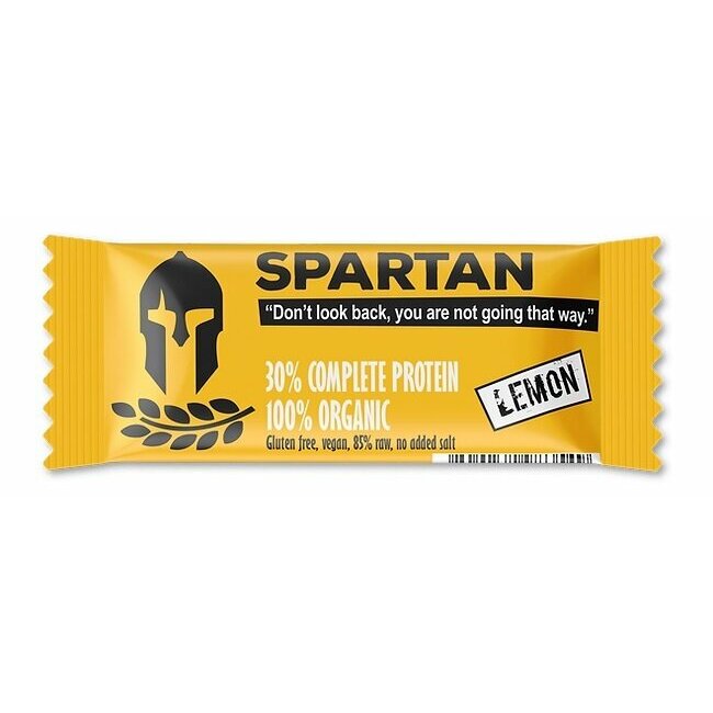 Barre Protéinée Bio 28% SPARTAN au Citron & Amande