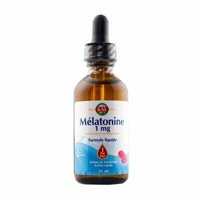 Mélatonine 1 mg saveur framboise Kal